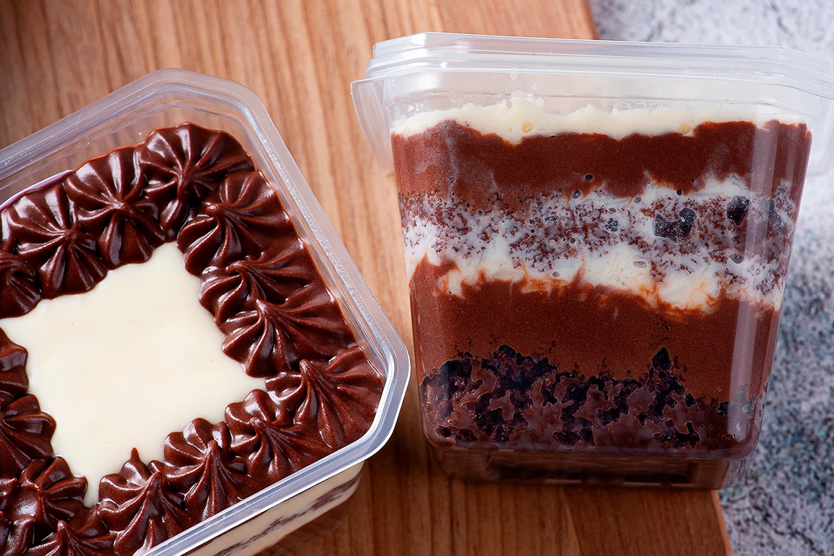 Pavê de Maracujá com Chocolate