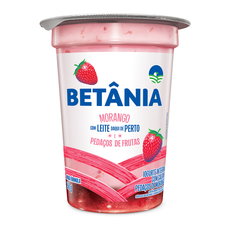 Iogurte bicamada Morango