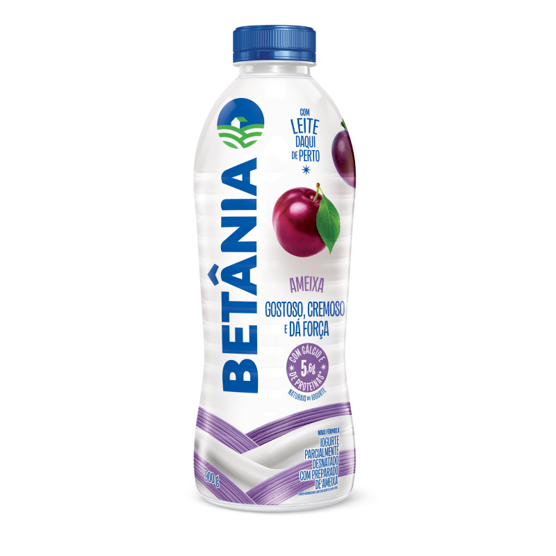 Iogurte desnatado sabor ameixa 900g